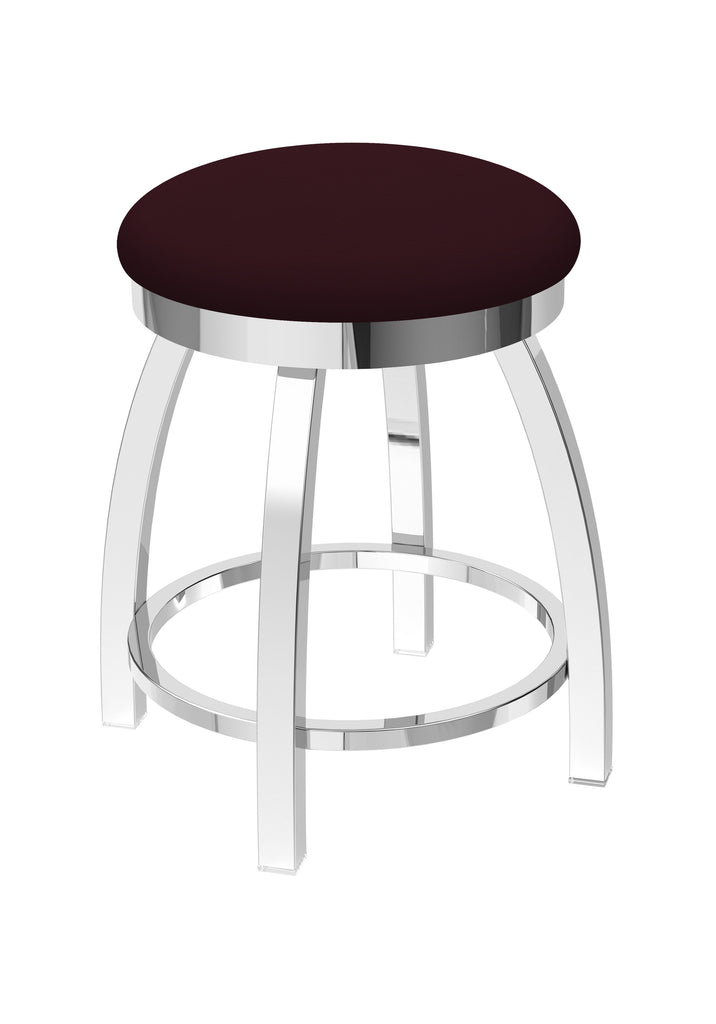 802 Misha Swivel Vanity Stool Canter Bordeaux