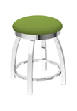 802 Misha Swivel Vanity Stool Canter Kiwi Green