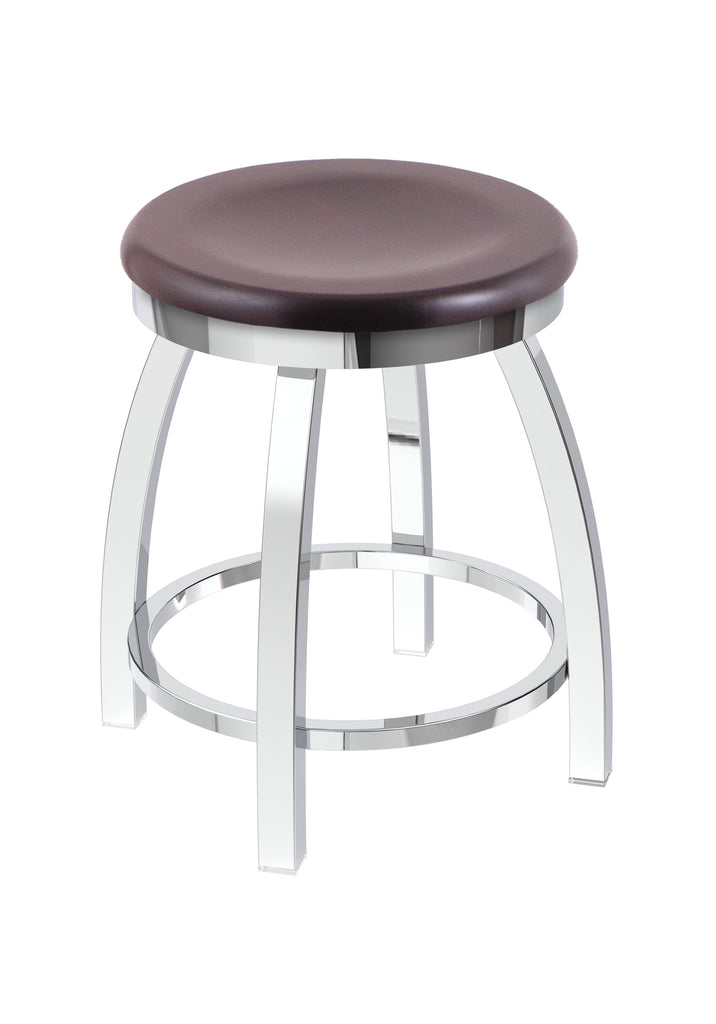 802 Misha Swivel Vanity Stool Dark Cherry Maple