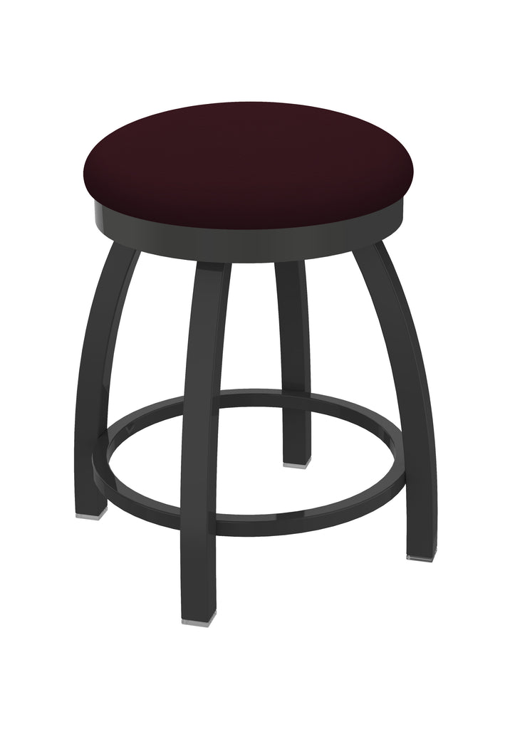 802 Misha Swivel Vanity Stool Canter Bordeaux