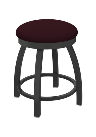 802 Misha Swivel Vanity Stool Canter Bordeaux