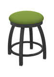 802 Misha Swivel Vanity Stool Canter Kiwi Green