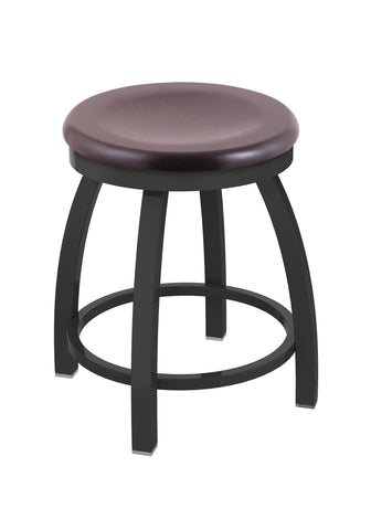 802 Misha Swivel Vanity Stool Dark Cherry Maple