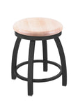 802 Misha Swivel Vanity Stool Natural Maple