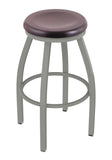 802 Misha Swivel Counter Stool Dark Cherry Maple