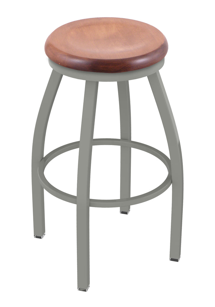 802 Misha Swivel Counter Stool Medium Maple