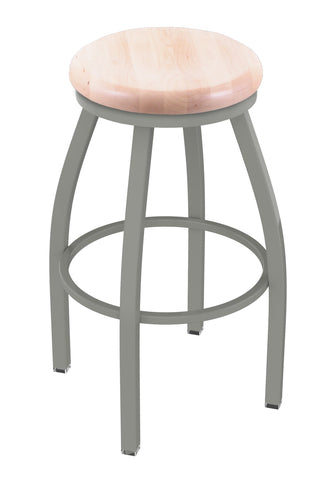 802 Misha Swivel Counter Stool Natural Maple