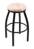 802 Misha Swivel Counter Stool Natural Maple