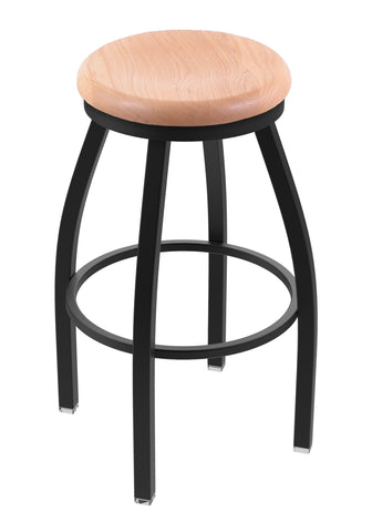 802 Misha Swivel Counter Stool Natural Oak