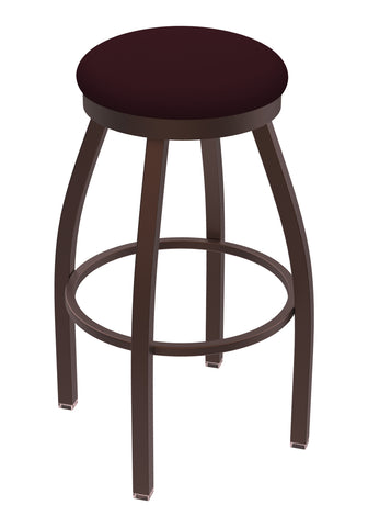 802 Misha Swivel Counter Stool Canter Bordeaux