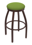 802 Misha Swivel Counter Stool Canter Kiwi Green