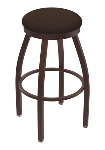 802 Misha Swivel Counter Stool Rein Coffee