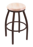 802 Misha Swivel Counter Stool Natural Maple