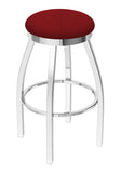 802 Misha Swivel Counter Stool Graph Ruby