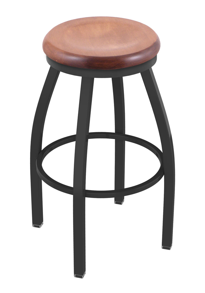 802 Misha Swivel Counter Stool Medium Maple