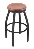 802 Misha Swivel Counter Stool Medium Oak