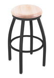 802 Misha Swivel Counter Stool Natural Maple