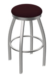 802 Misha Swivel Counter Stool Canter Bordeaux