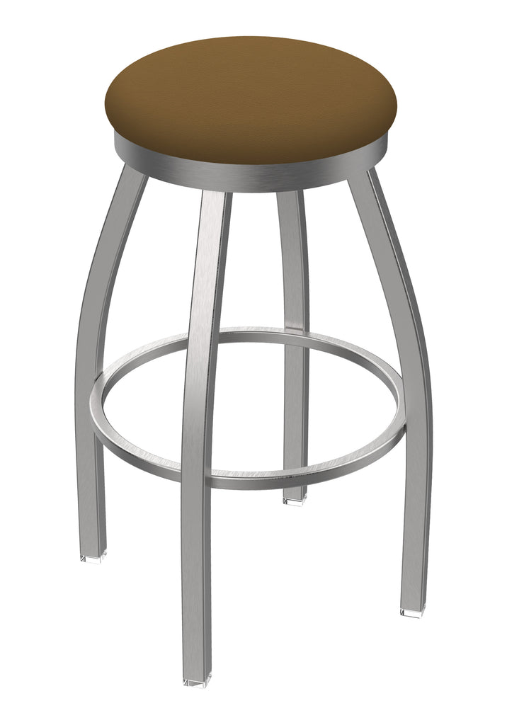 802 Misha Swivel Counter Stool Canter Saddle