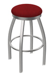 802 Misha Swivel Counter Stool Graph Ruby