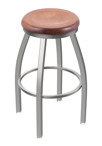 802 Misha Swivel Counter Stool Medium Maple