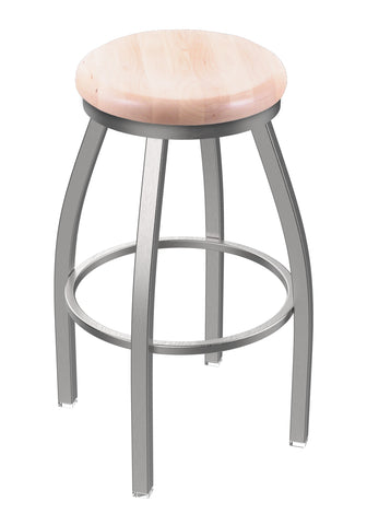 802 Misha Swivel Counter Stool Natural Maple