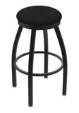 802 Misha Swivel Bar Stool Canter Espresso