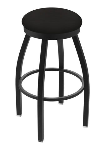 802 Misha Swivel Bar Stool Canter Espresso