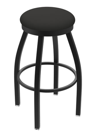 802 Misha Swivel Bar Stool Canter Iron