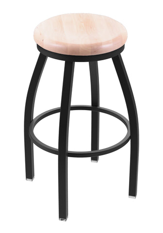 802 Misha Swivel Bar Stool Natural Maple