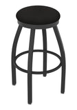 802 Misha Swivel Bar Stool Canter Espresso