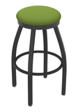 802 Misha Swivel Bar Stool Canter Kiwi Green