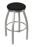 802 Misha Swivel Bar Stool Canter Espresso