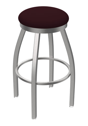 802 Misha Swivel Bar Stool Canter Bordeaux