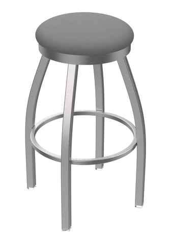 802 Misha Swivel Bar Stool Canter Folkstone Grey