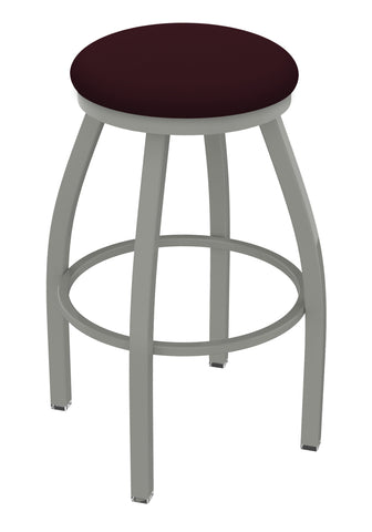 802 Misha Swivel Bar Stool Canter Bordeaux