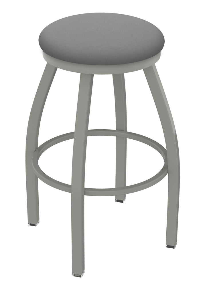 802 Misha Swivel Bar Stool Canter Folkstone Grey