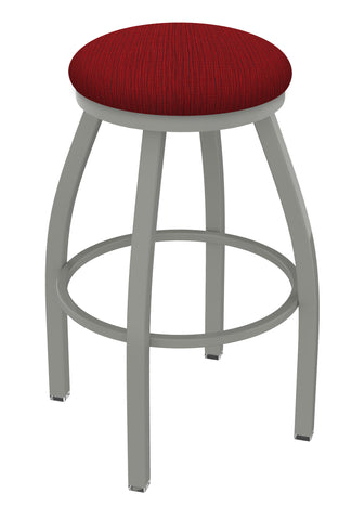 802 Misha Swivel Bar Stool Graph Ruby