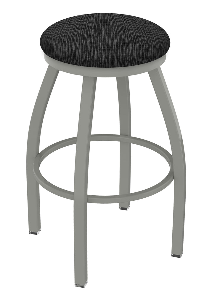 802 Misha Swivel Bar Stool Graph Coal