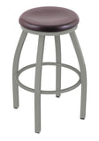 802 Misha Swivel Bar Stool Dark Cherry Oak