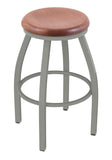 802 Misha Swivel Bar Stool Medium Oak