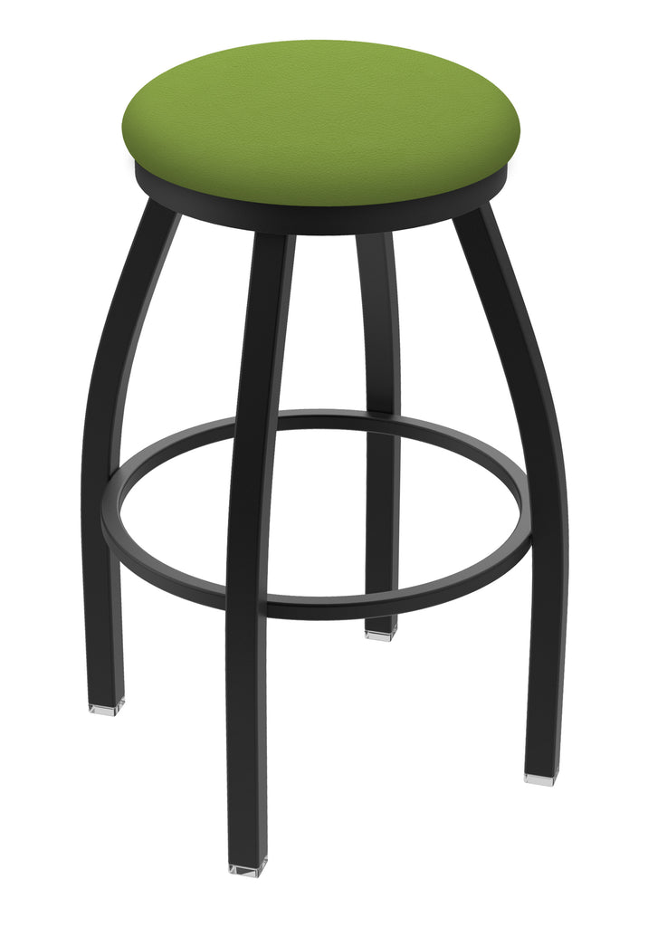 802 Misha Swivel Bar Stool Canter Kiwi Green