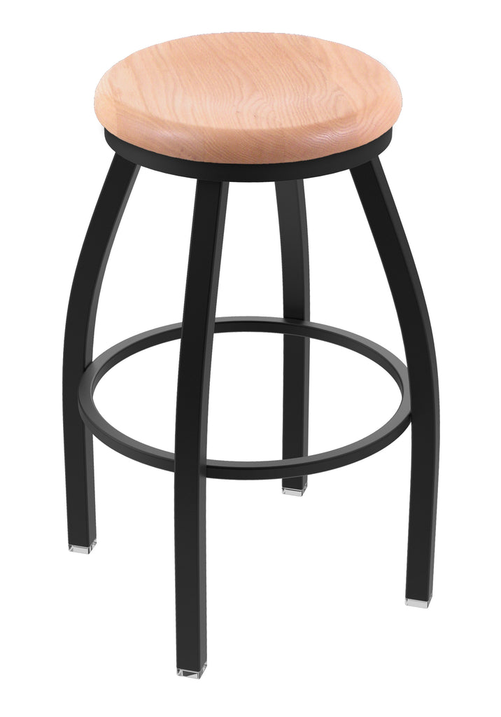 802 Misha Swivel Bar Stool Natural Oak