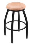 802 Misha Swivel Bar Stool Natural Oak