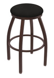 802 Misha Swivel Bar Stool Canter Espresso