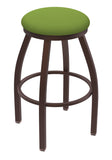 802 Misha Swivel Bar Stool Canter Kiwi Green