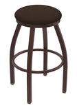 802 Misha Swivel Bar Stool Rein Coffee