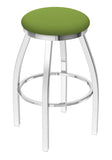 802 Misha Swivel Bar Stool Canter Kiwi Green