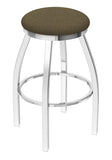 802 Misha Swivel Bar Stool Graph Cork