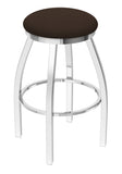 802 Misha Swivel Bar Stool Rein Coffee